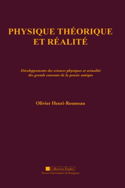 Physique théorique et réalité Couverture