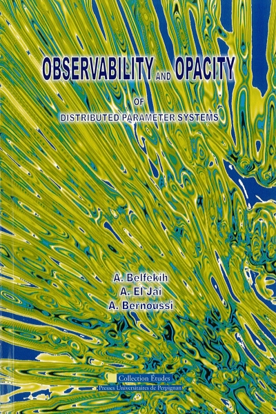Couverture du livre Observability and opacity