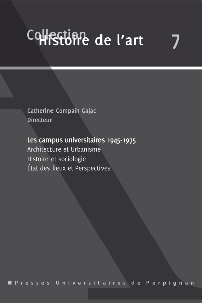 Couverture du livre Les campus universitaires