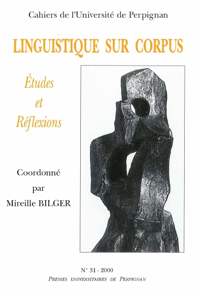 Couverture du livre Linguistique sur corpus