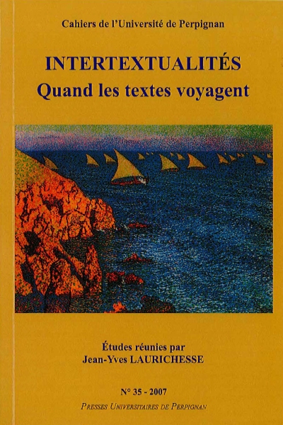 Couverture du livre Intertextualités
