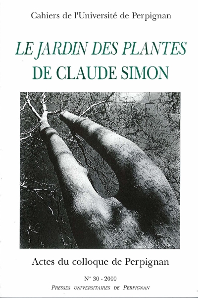 Couverture du livre Le jardin des plantes de Claude Simon