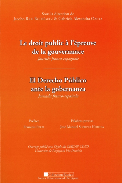 Couverture du livre Le droit public à l'épreuve de la gouvernance
