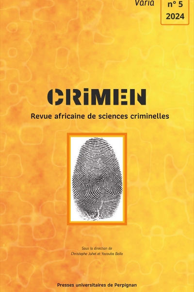 Couverture Crimen n°5