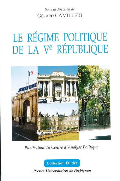 Couverture du livre Le régime politique de la 5e république