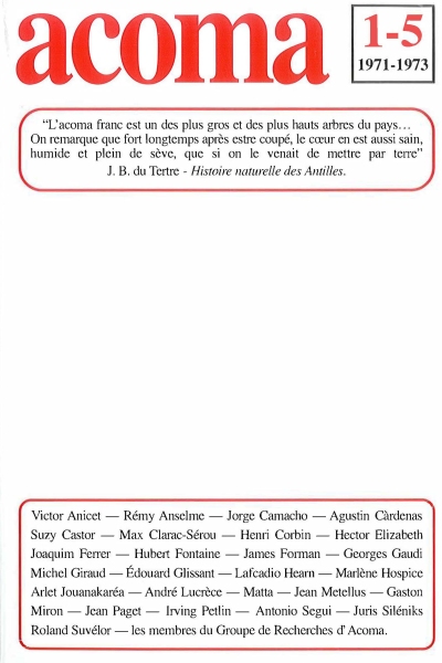 Couverture du livre Acoma