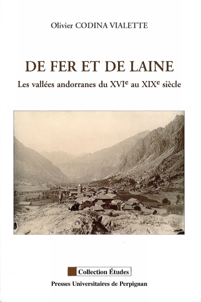 Couverture du livre De fer et de laine