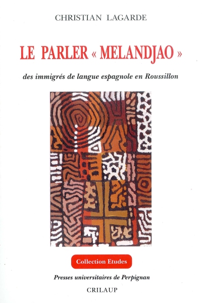Couverture du livre Le parler "melandjao"