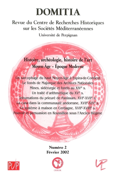Couverture de la revue Domitia 2