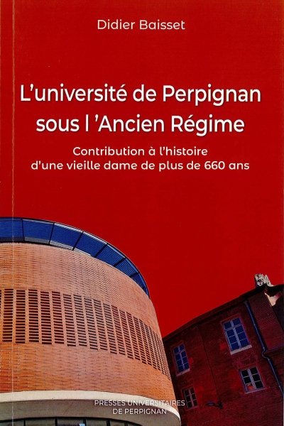 couverture du livre L'université de Perpignan sous l'Ancien Régime