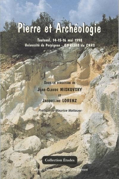 Couverture du livre Pierre et archéologie
